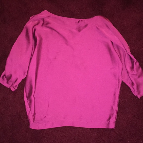 Michael Kors Silk 3/4 Sleeve Blouse - Picture 5 of 6